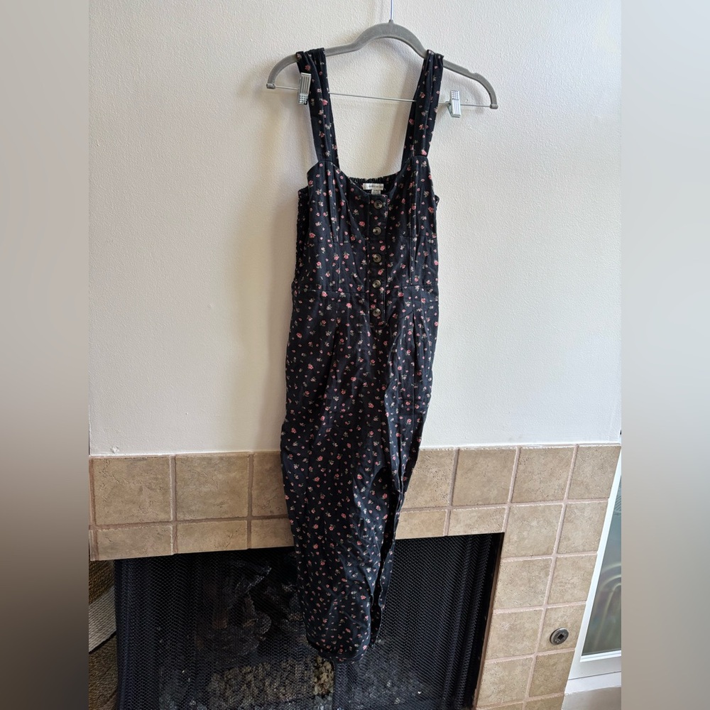 American Eagle Outfitters Black Floral Dress